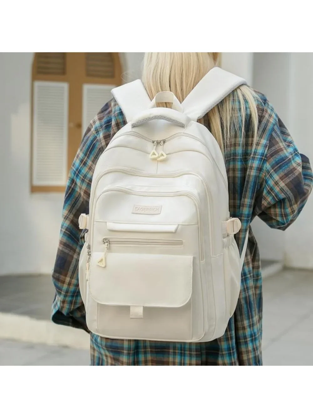 Cute Aesthetic Backpack for Students, Kids & Teen Girls - Stylish School Bag